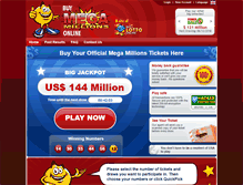Tablet Screenshot of fr.buymegamillionsonline.com